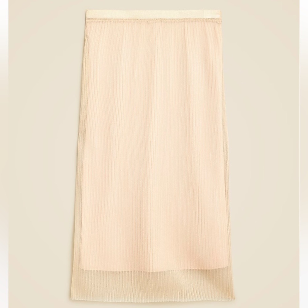 J.Crew Collection: Sheer Layered Sweater Skirt